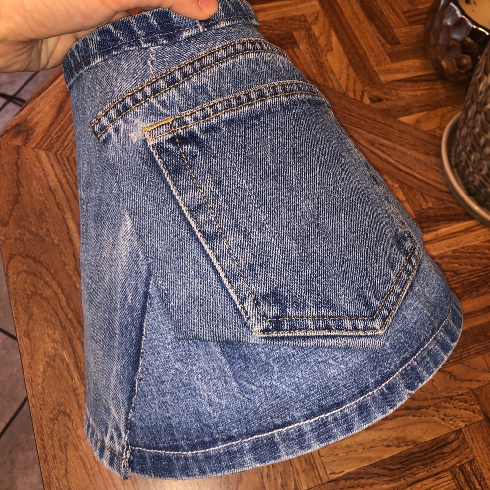 🦋 Handmade Denim Lampshade